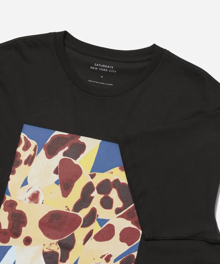 Men Saturdays NYC Tees Dossy Standard SS Tee Black