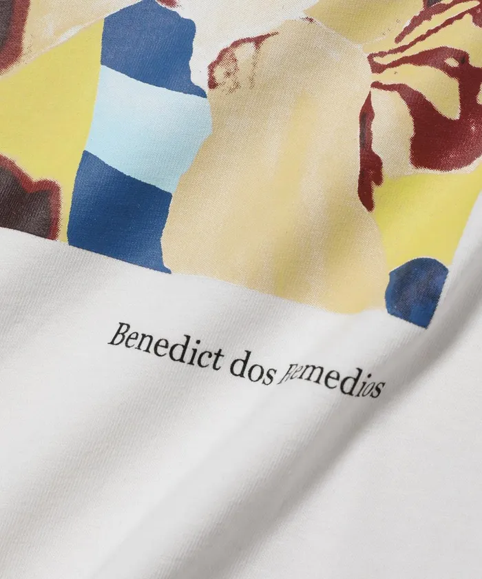 Men Saturdays NYC Tees Dossy Standard SS Tee Ivory Men Saturdays NYC Tees Dossy Standard SS Tee Ivory