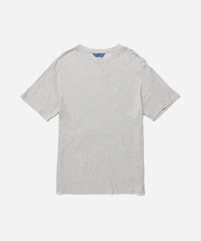 Men Saturdays NYC Tees Merino Jersey Standard SS Tee Heather