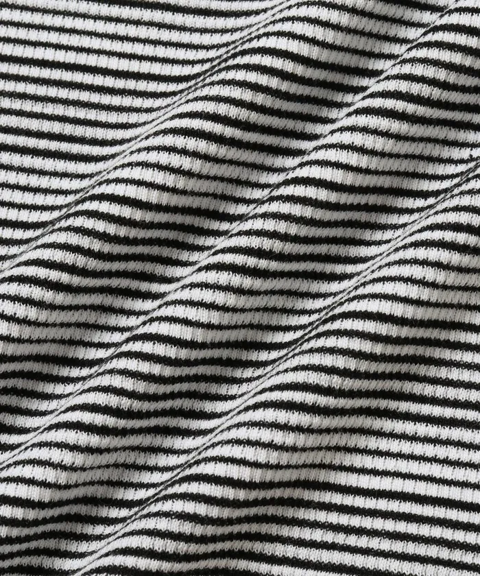 Men Saturdays NYC Tees Striped Waffle Relaxed LS Tee Ivory Men Saturdays NYC Tees Striped Waffle Relaxed LS Tee Ivory