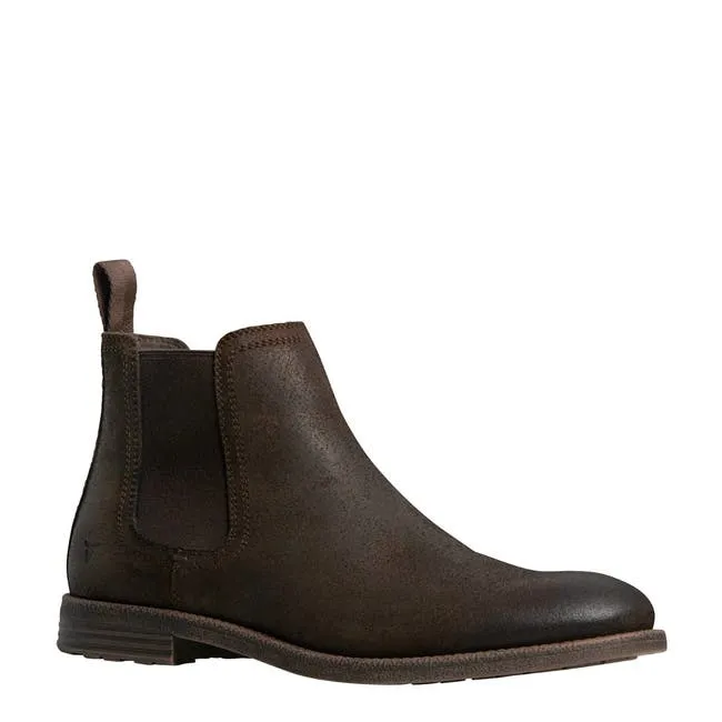 Men Saxon Brown Oil Suede Boots Windsor Smith Boots