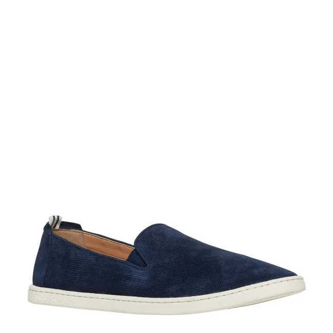 Men Scott Navy Suede Shoes Windsor Smith Shoes
