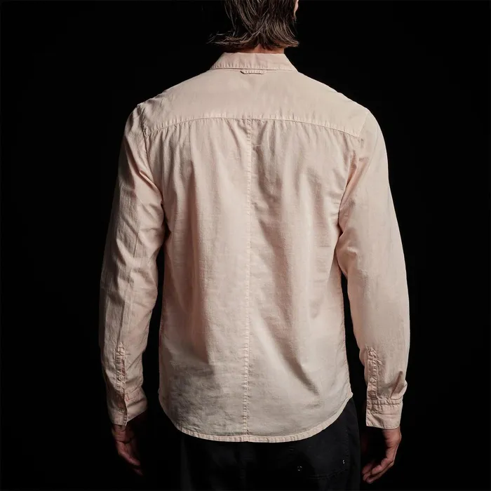 Men Shirting James Perse Standard Shirt Nougat Pigment