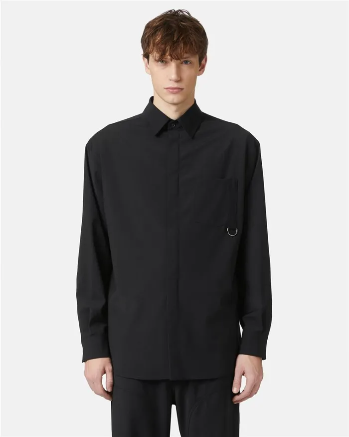 Men SHIRTS Iceberg Stretch Shirt With Gros Grain Detail