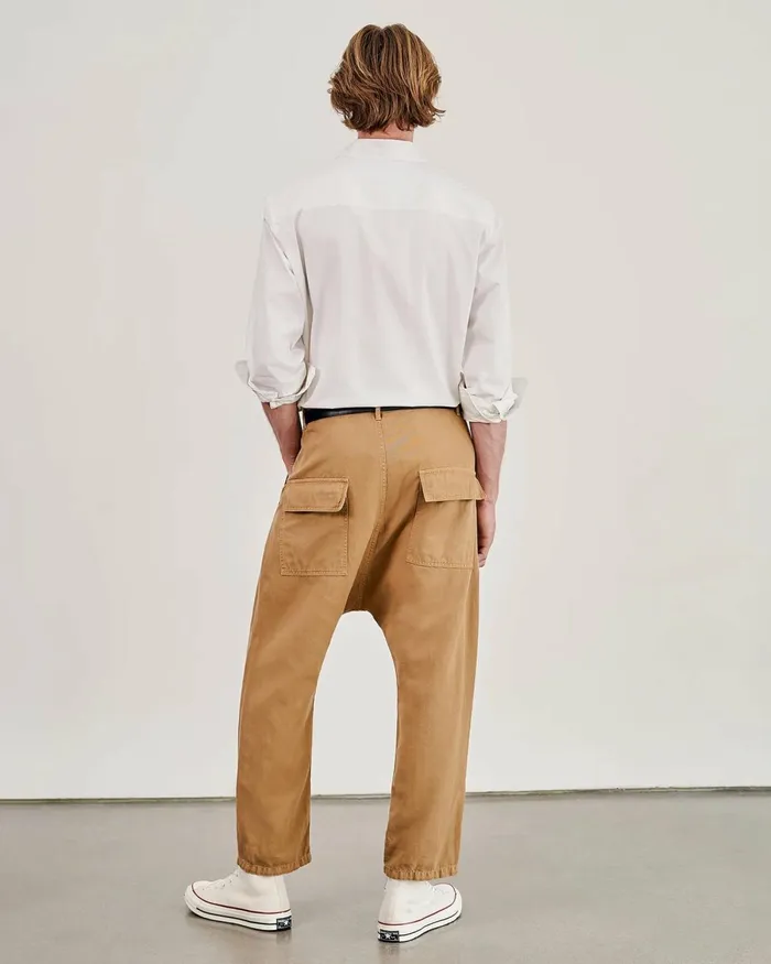 Men Shirts Nili Lotan FINN SHIRT Ivory