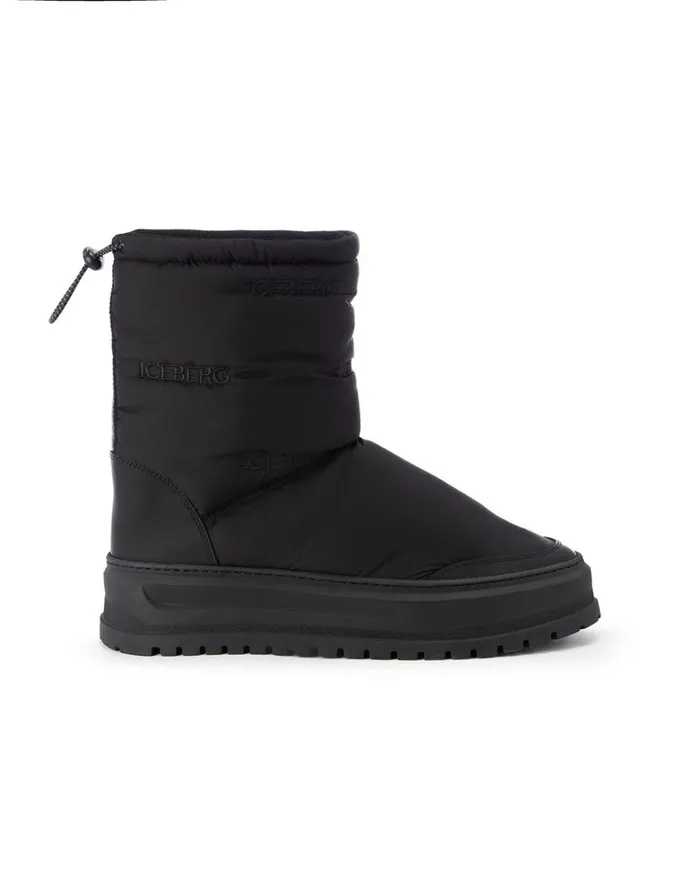 Men Shoes Iceberg Black Mountain Boots