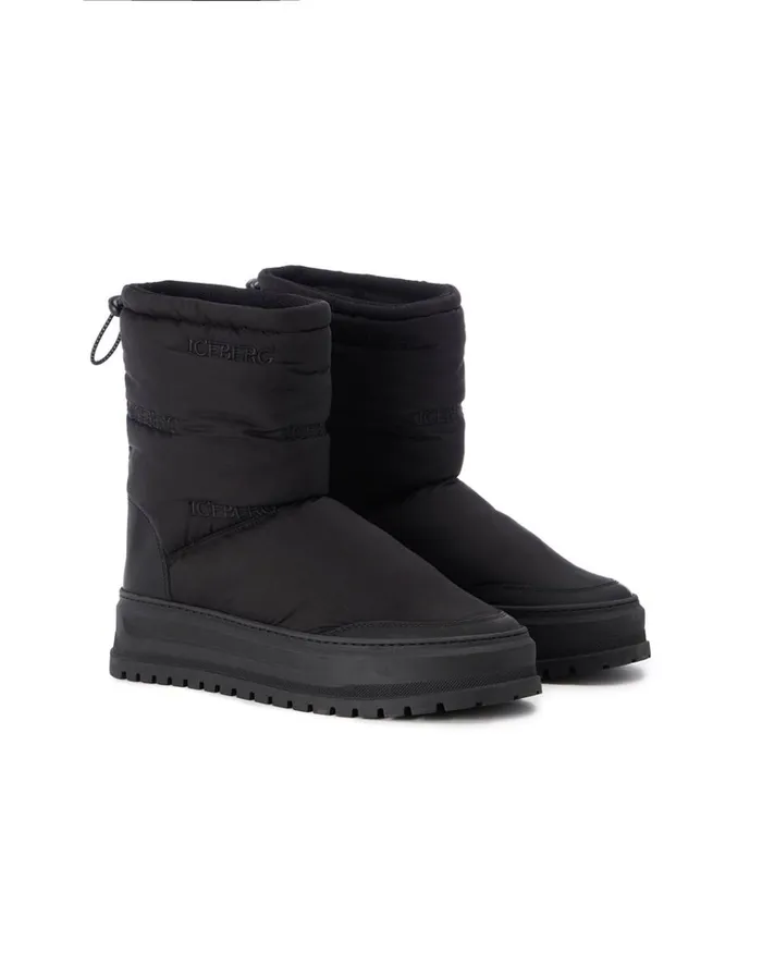 Men Shoes Iceberg Black Mountain Boots Men Shoes Iceberg Black Mountain Boots