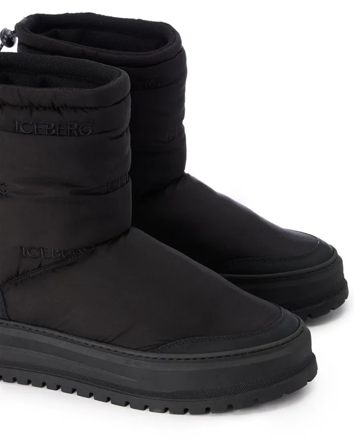 Men Shoes Iceberg Black Mountain Boots Men Shoes Iceberg Black Mountain Boots