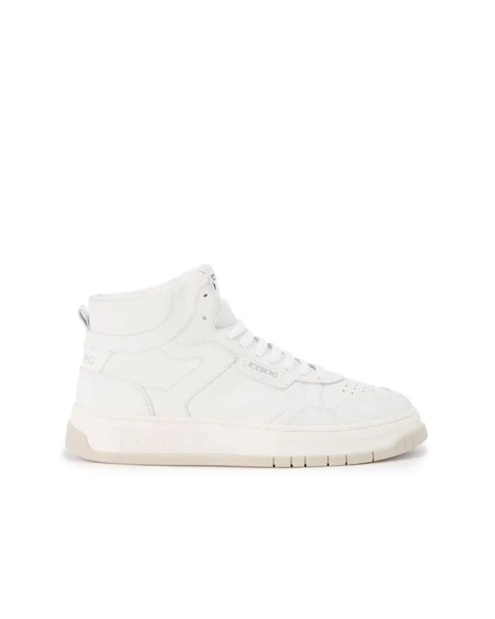 Men Shoes Iceberg Oversized Sneakers Inspired By Vintage Basket Style