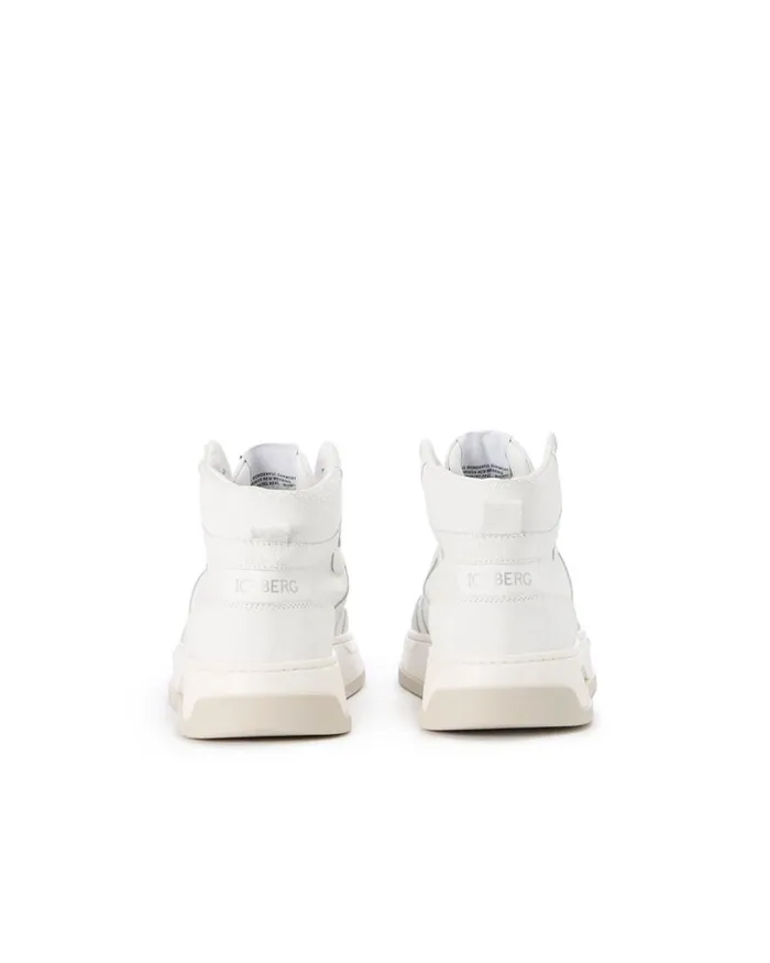 Men Shoes Iceberg Oversized Sneakers Inspired By Vintage Basket Style Men Shoes Iceberg Oversized Sneakers Inspired By Vintage Basket Style