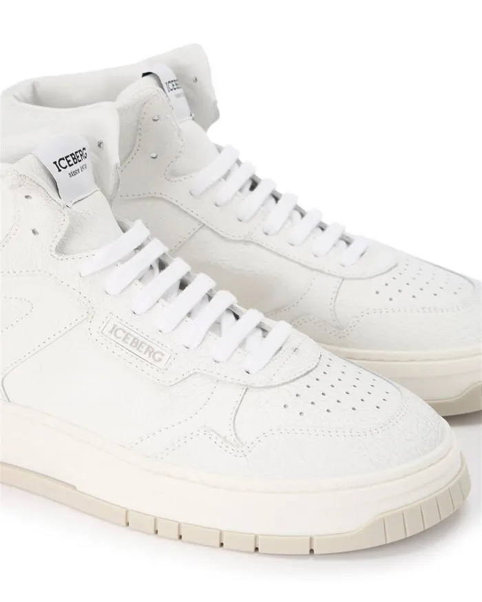 Men Shoes Iceberg Oversized Sneakers Inspired By Vintage Basket Style Men Shoes Iceberg Oversized Sneakers Inspired By Vintage Basket Style