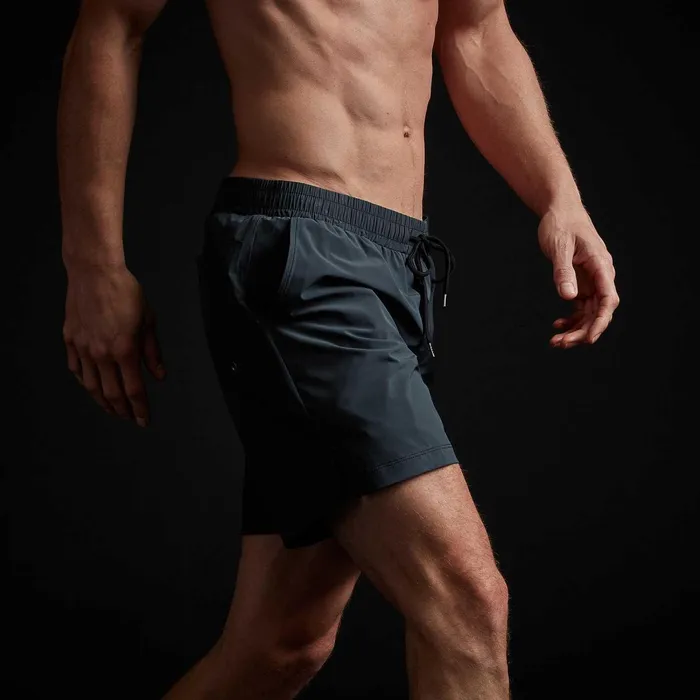 Men Shorts James Perse Split Hem Board Short Laurel