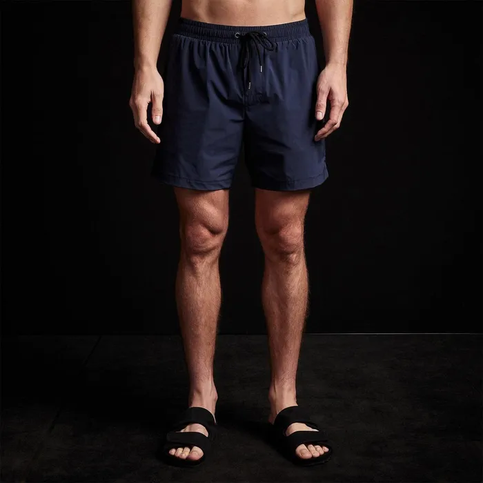 Men Shorts James Perse Split Hem Board Short True Navy