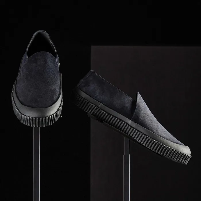 Men SlipOns James Perse Men039S Vulcanized Slip On Loafer Navy