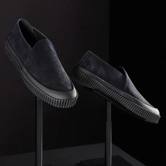Men SlipOns James Perse Men039S Vulcanized Slip On Loafer Navy