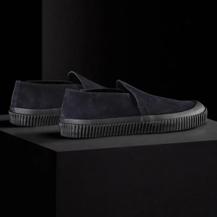 Men SlipOns James Perse Men039S Vulcanized Slip On Loafer Navy