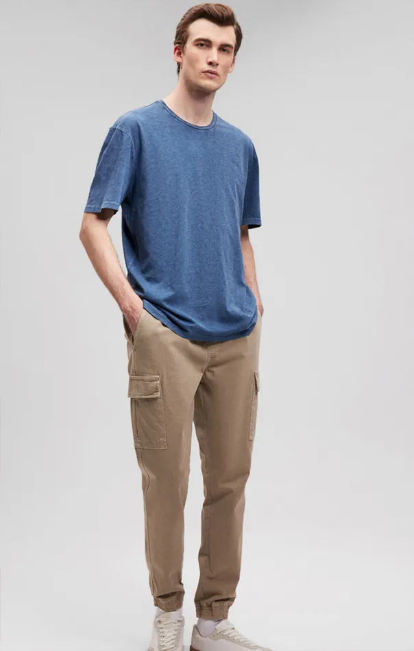 Men Slub Crew Neck TShirt In Navy Blazer Mavi Jeans TShirts Men Slub Crew Neck TShirt In Navy Blazer Mavi Jeans TShirts