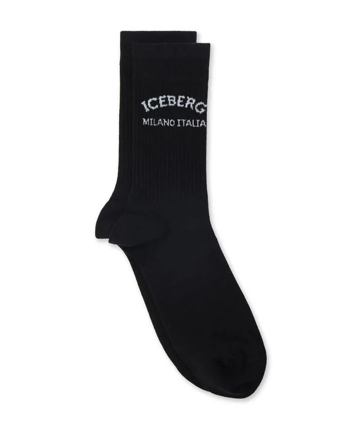 Men SOCKS Iceberg Cotton Socks With Logo