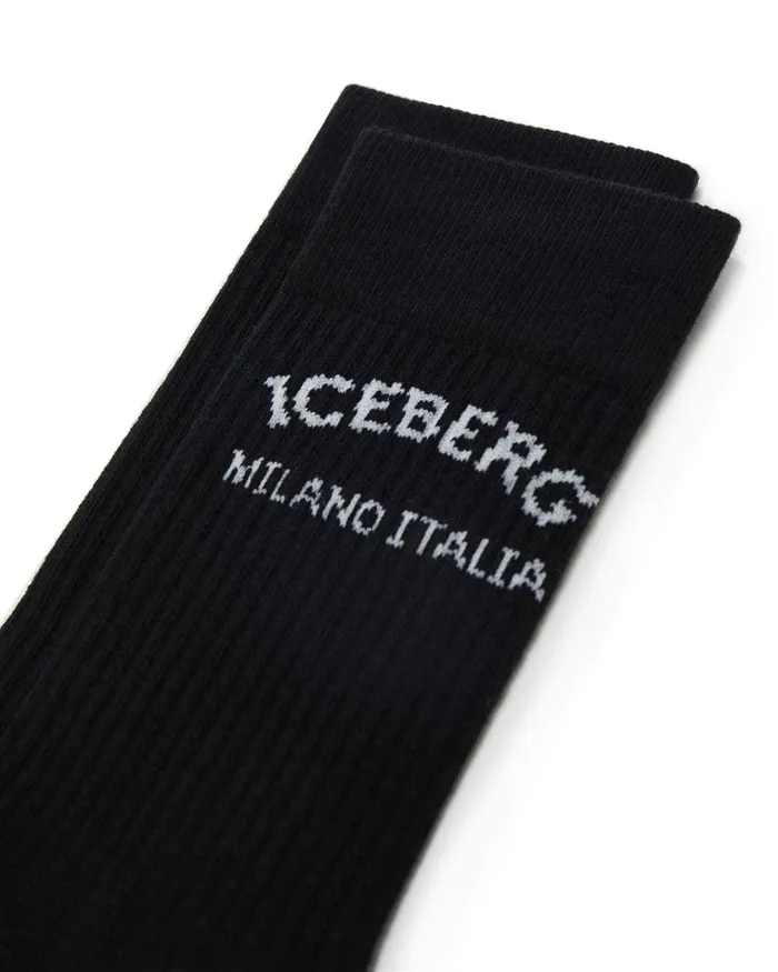 Men SOCKS Iceberg Cotton Socks With Logo Men SOCKS Iceberg Cotton Socks With Logo