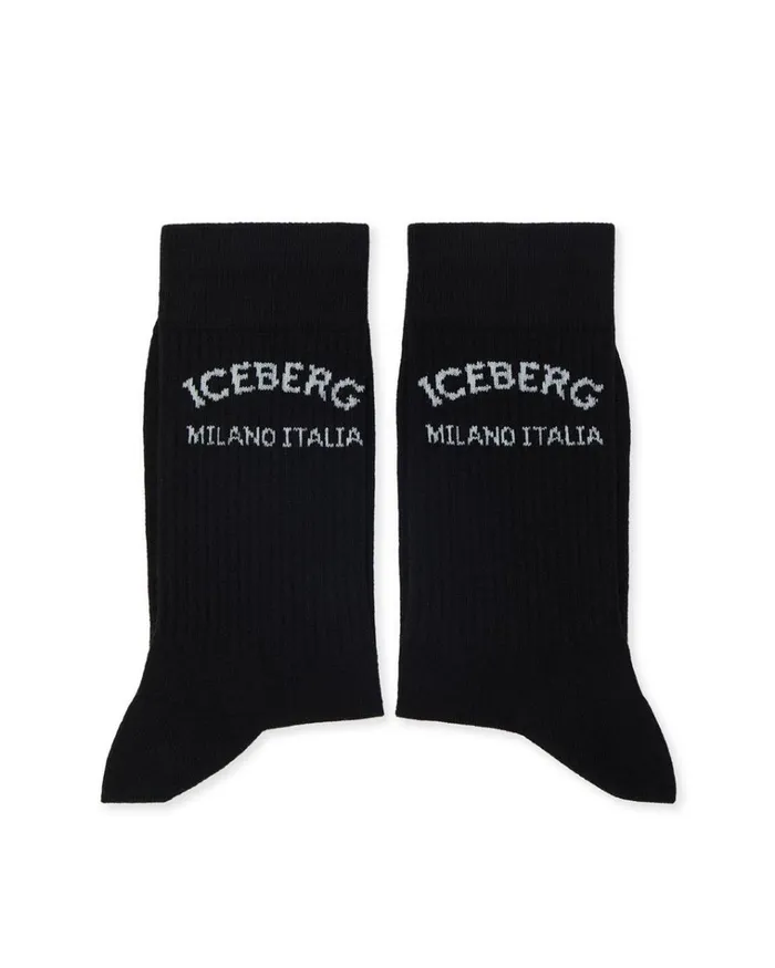 Men SOCKS Iceberg Cotton Socks With Logo Men SOCKS Iceberg Cotton Socks With Logo