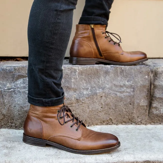 Men Stephan Tan Leather Boots Windsor Smith Boots