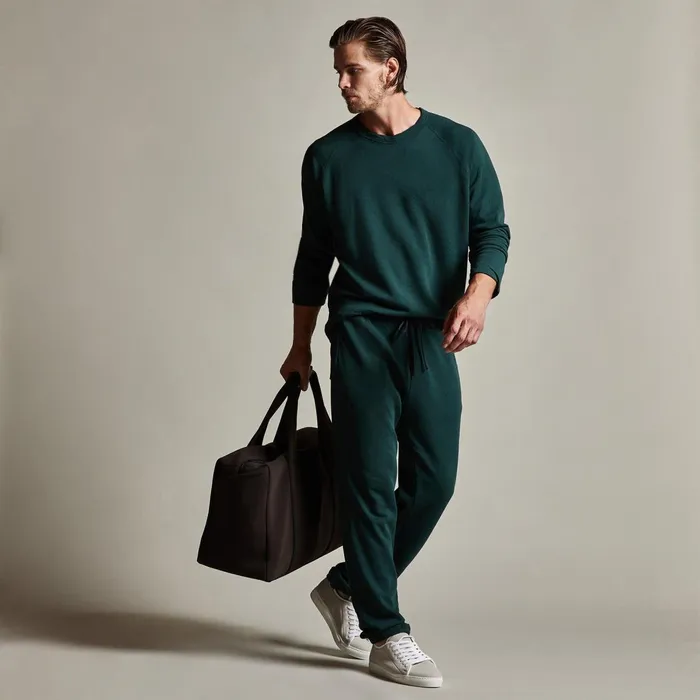 Men Sweat TopsBottoms James Perse Vintage French Terry Sweatshirt Canopy Pigment