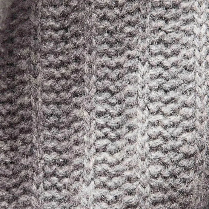Men Sweaters James Perse Cashmere Rib Half Zip Sweater Heather Grey