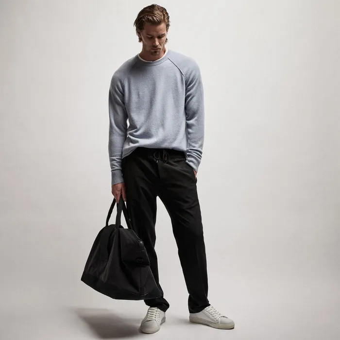 Men Sweaters James Perse Recycled Cashmere Raglan Breeze