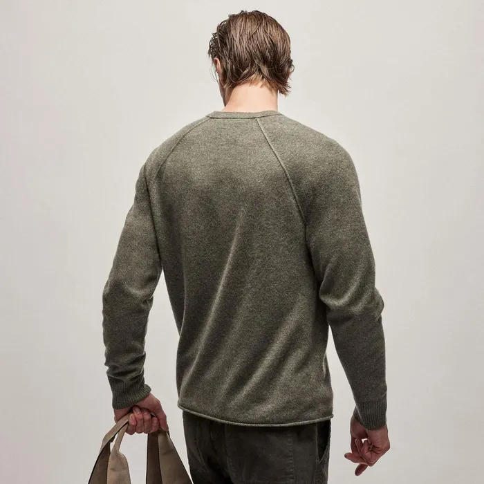 Men Sweaters James Perse Recycled Cashmere Raglan Highland