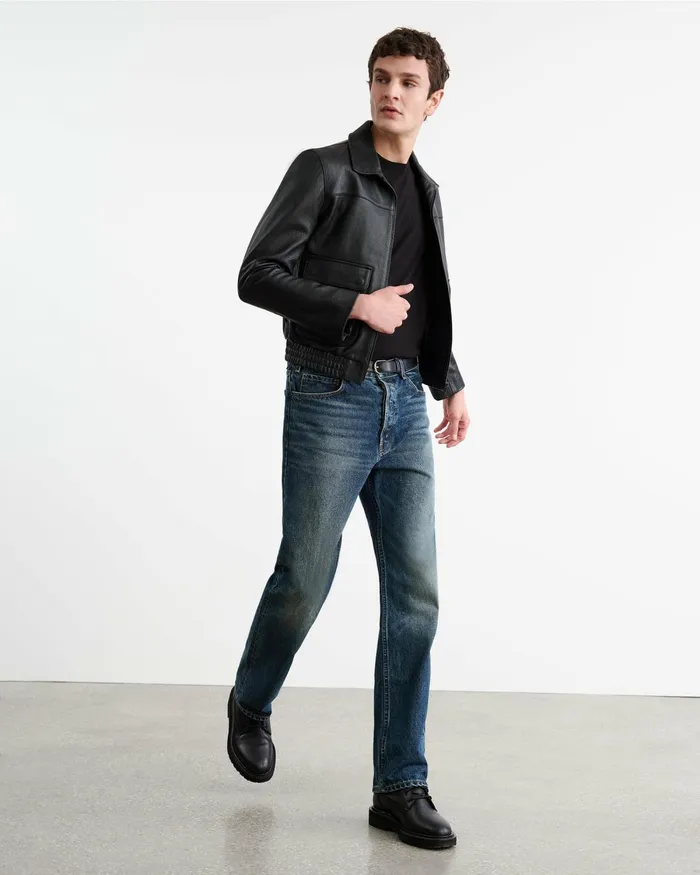 Men Sweaters Nili Lotan DRAVEN SWEATER Black