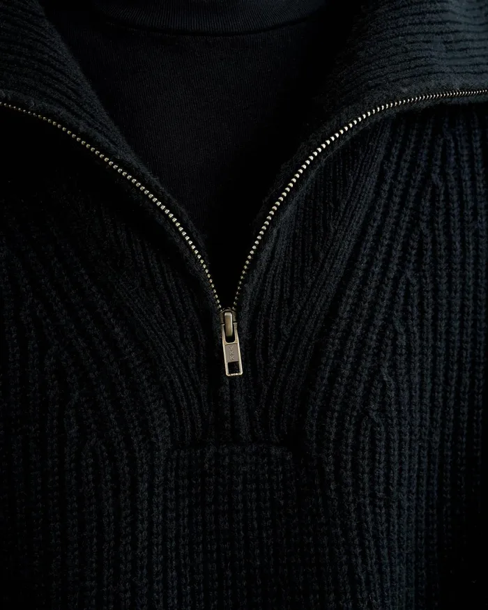 Men Sweaters Nili Lotan HESTON SWEATER Tan