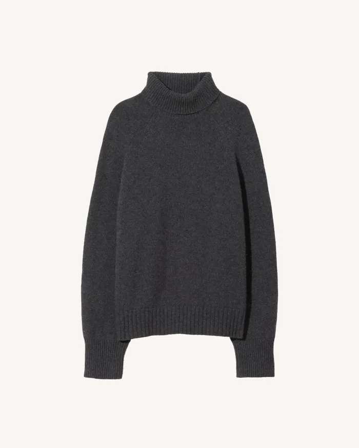 Men Sweaters Nili Lotan LANDAL CASHMERE SWEATER Black