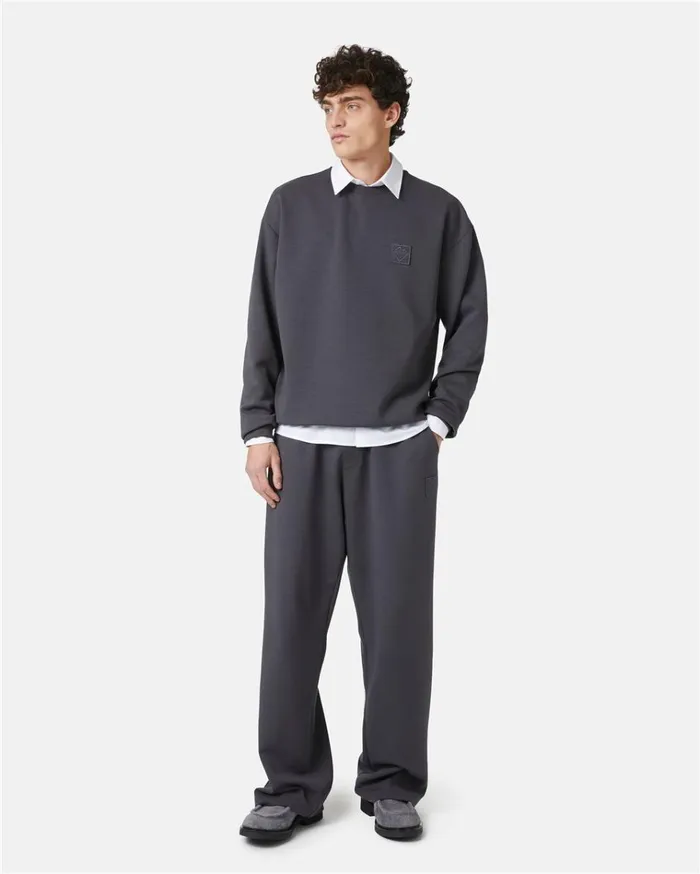 Men SWEATSHIRTS Iceberg Sweatshirt In Technical Fabric Men SWEATSHIRTS Iceberg Sweatshirt In Technical Fabric