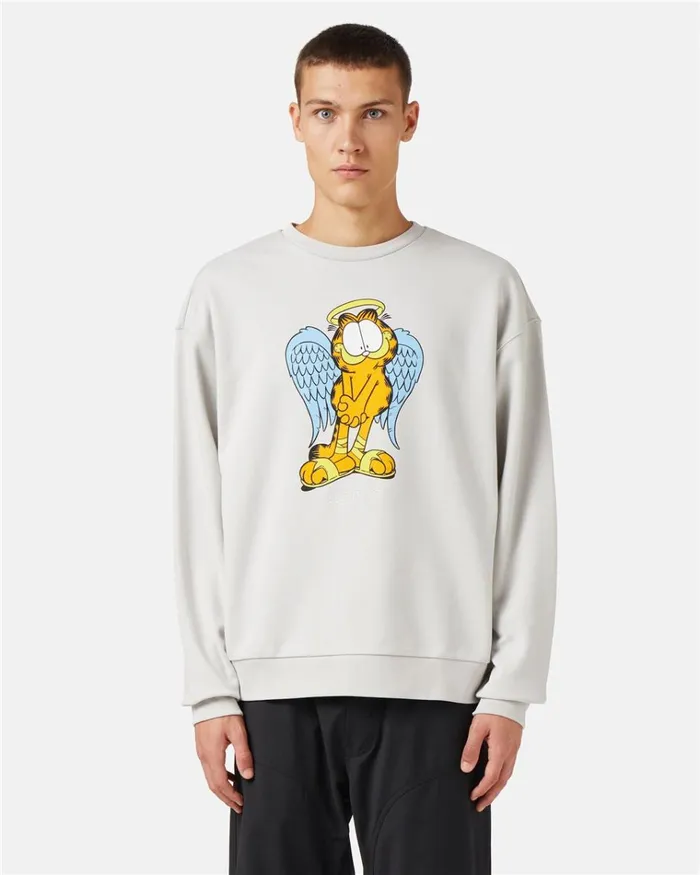 Men SWEATSHIRTS Iceberg Sweatshirt With Garfield Design