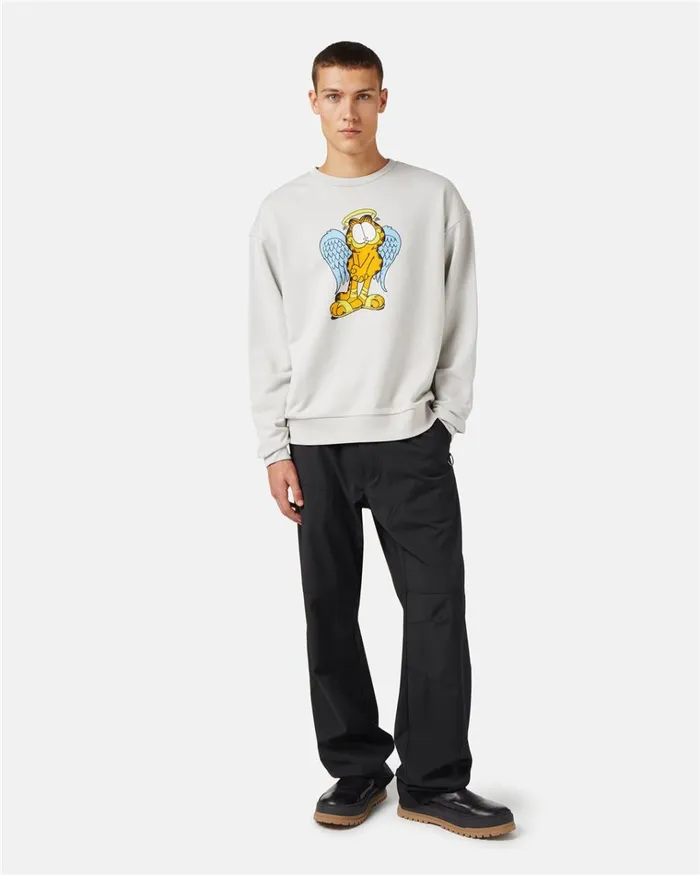 Men SWEATSHIRTS Iceberg Sweatshirt With Garfield Design