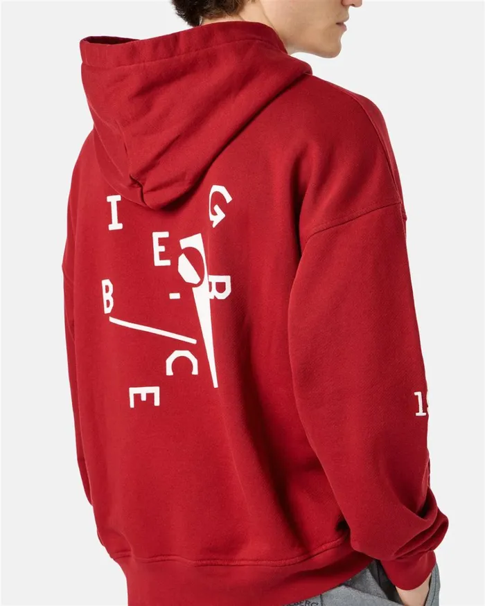 Men SWEATSHIRTS Iceberg Sweatshirt With Hood And Printed Logo Men SWEATSHIRTS Iceberg Sweatshirt With Hood And Printed Logo