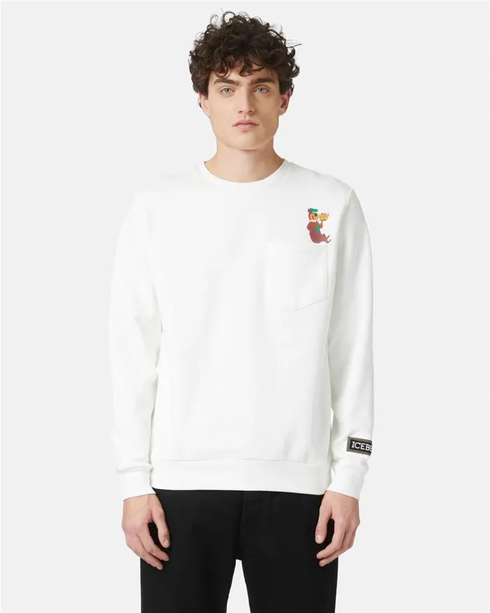 Men SWEATSHIRTS Iceberg Sweatshirt With Yogi Print