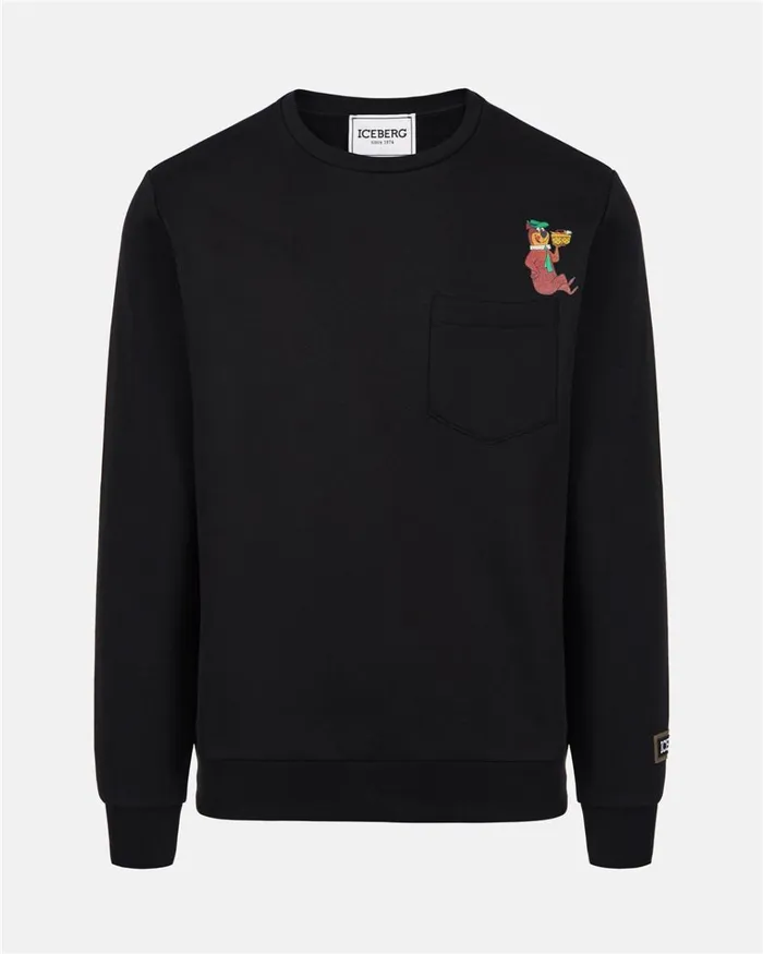 Men SWEATSHIRTS Iceberg Sweatshirt With Yogi Print