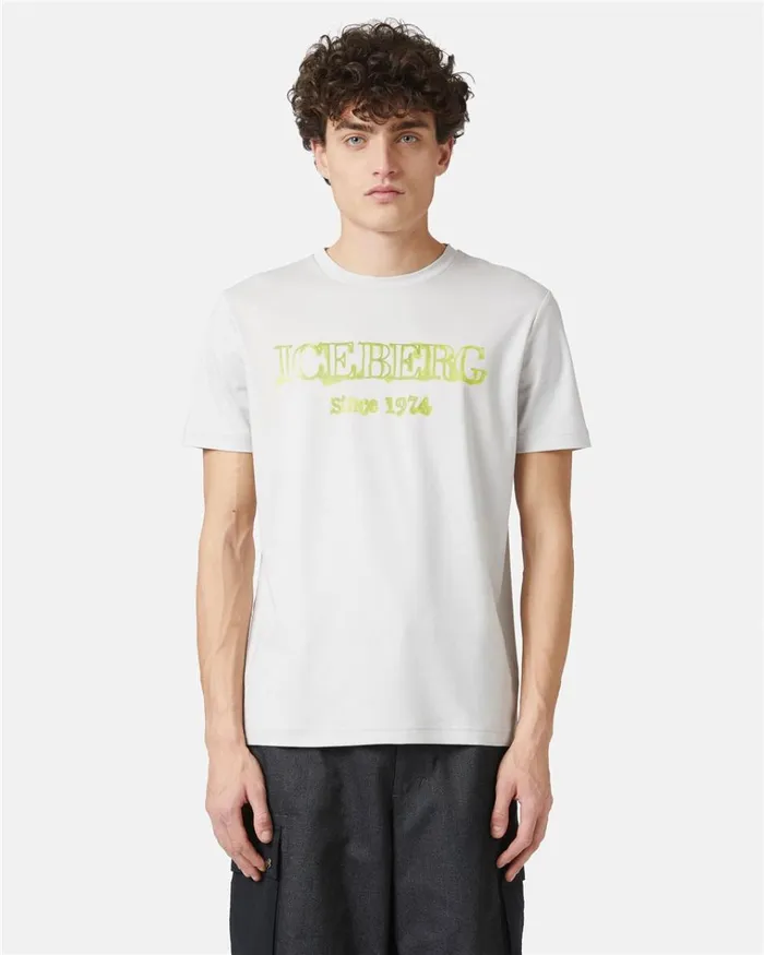 Men TSHIRTS AND POLO Iceberg Tshirt With Iceberg Logo