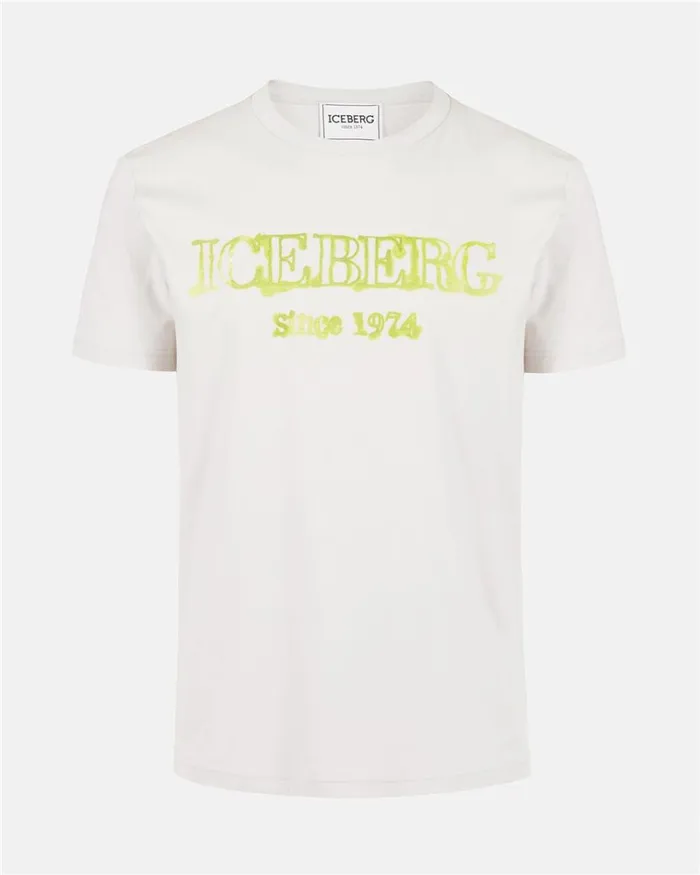 Men TSHIRTS AND POLO Iceberg Tshirt With Iceberg Logo Men TSHIRTS AND POLO Iceberg Tshirt With Iceberg Logo