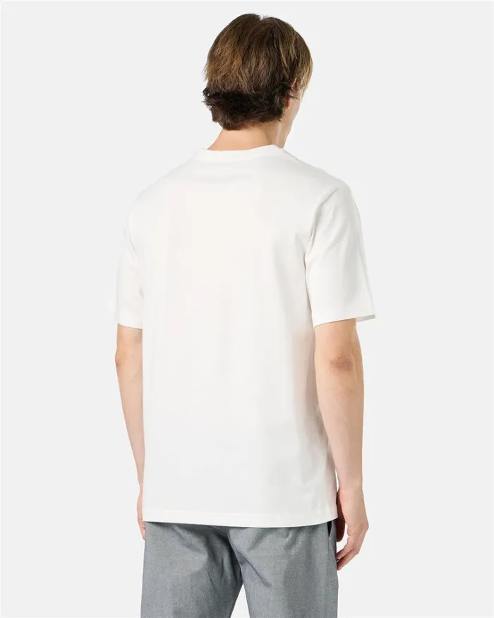 Men TSHIRTS AND POLO Iceberg White Cotton Jersey Tshirt With Lazy Garfield Print Men TSHIRTS AND POLO Iceberg White Cotton Jersey Tshirt With Lazy Garfield Print