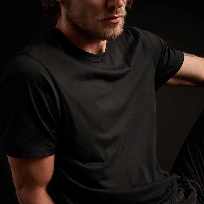Men TShirts James Perse 3 Pack Luxe Lotus Jersey Tee Black