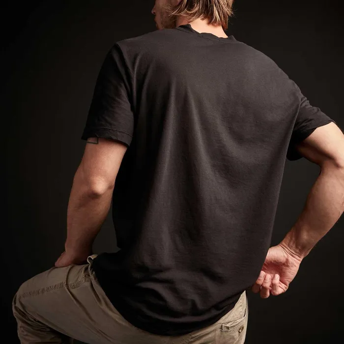Men TShirts James Perse 3 Pack Short Sleeve V Neck Tee Black