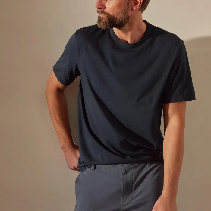 Men TShirts James Perse Luxe Lotus Jersey Tee French Navy