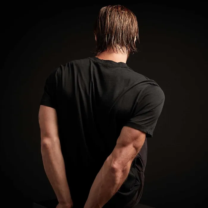 Men TShirts James Perse Luxe Lotus Jersey V Neck Black