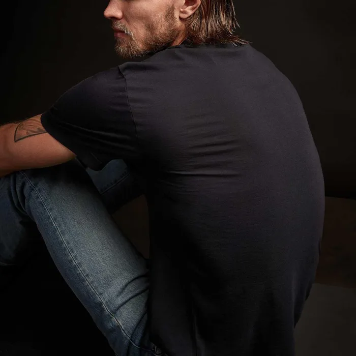 Men TShirts James Perse Short Sleeve Crew Neck Deep