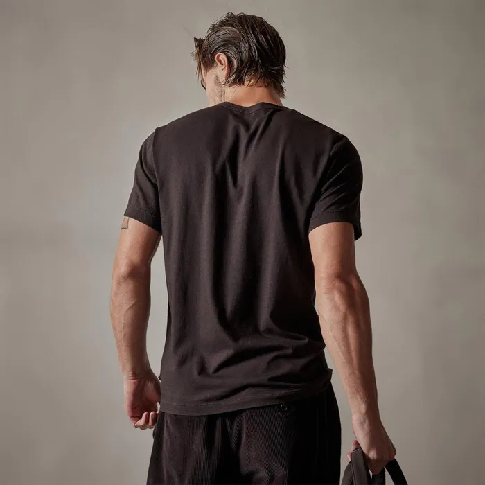 Men TShirts James Perse Short Sleeve Crew Neck Kona