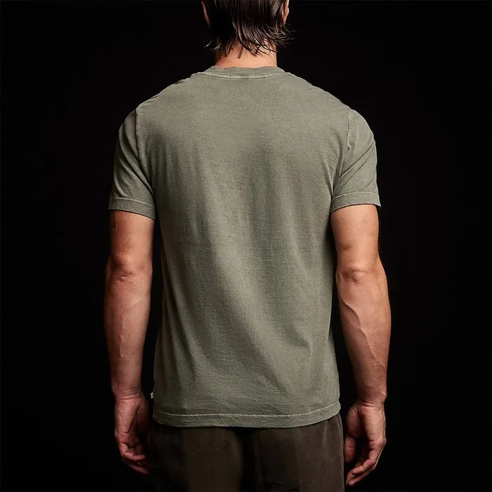 Men TShirts James Perse Short Sleeve V Neck Alligator Pigment