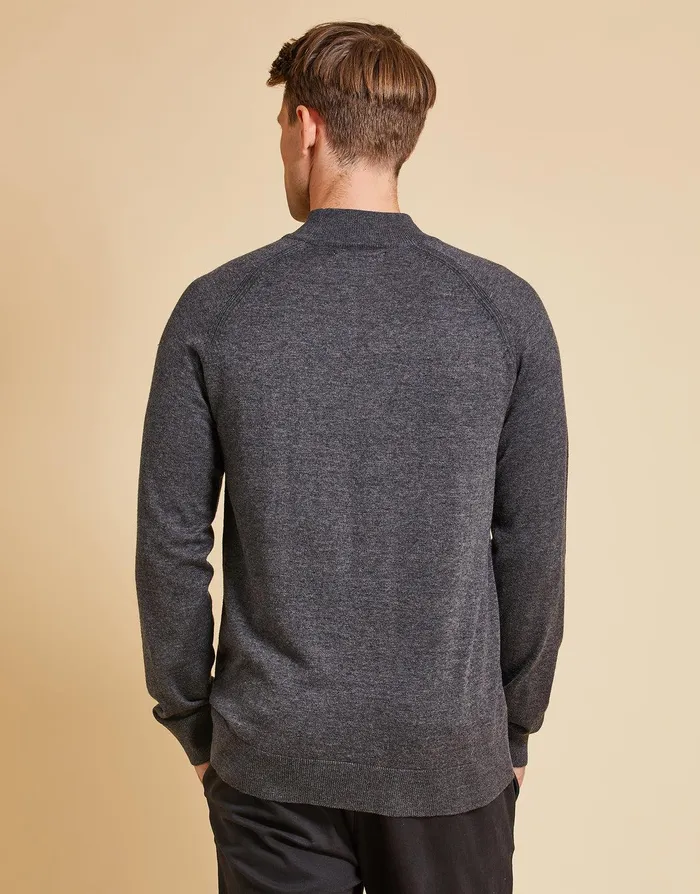 Men Threadbare Luxe Charcoal Marl Turtleneck Jumper Charcoal Marl Threadbare Knitwear Men Threadbare Luxe Charcoal Marl Turtleneck Jumper Charcoal Marl Threadbare Knitwear