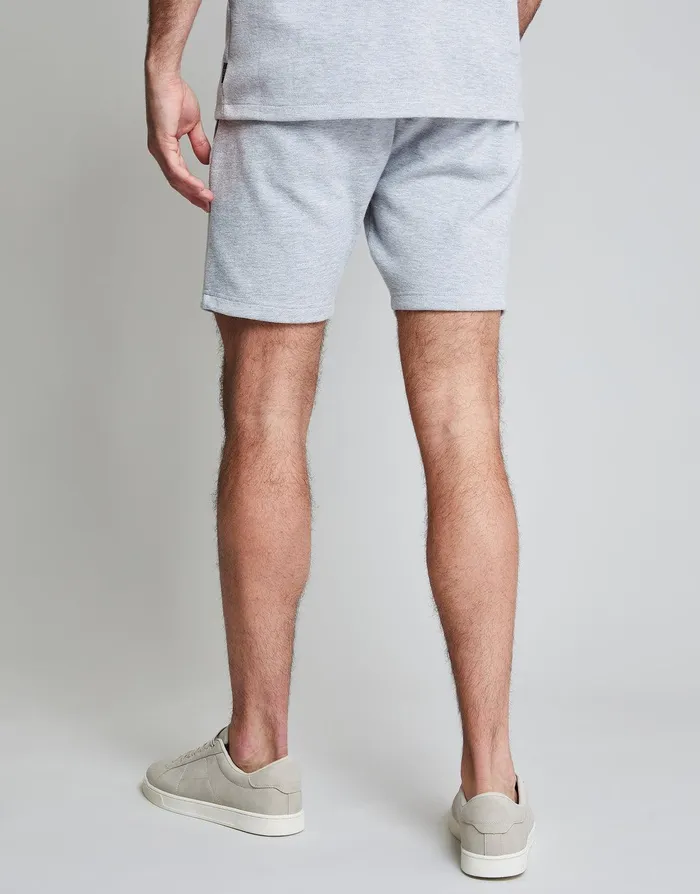Men Threadbare Luxe Grey Marl Pique Shorts Grey Marl Threadbare Shorts Men Threadbare Luxe Grey Marl Pique Shorts Grey Marl Threadbare Shorts